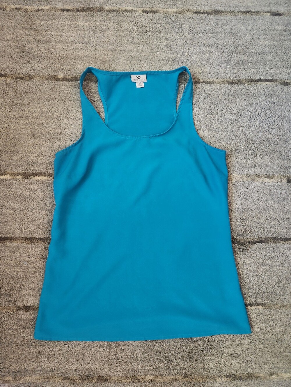 Bright Teal Racerback Tank